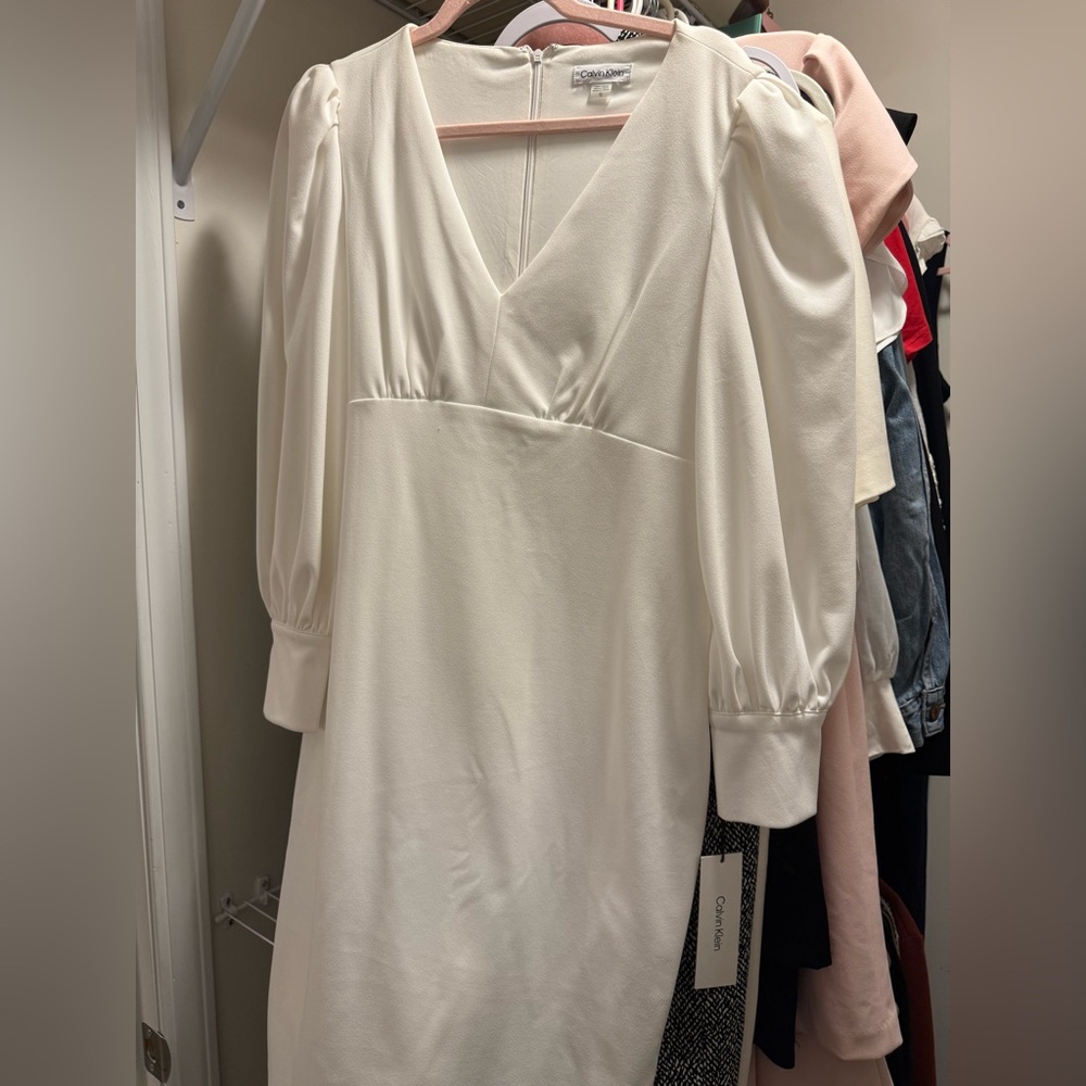 Calvin Klein Cream Dress